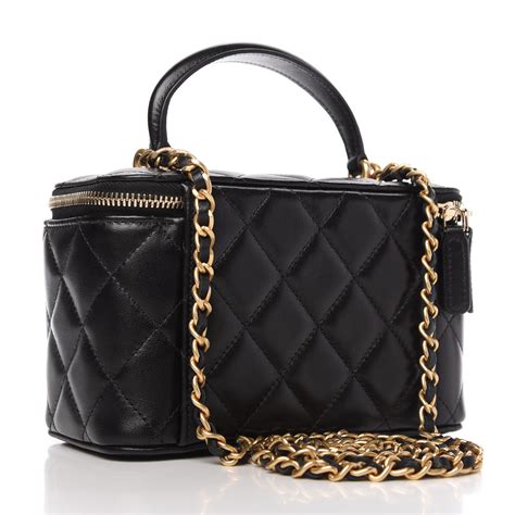 chanel vanity bag purseforum|Chanel vanity bag with handle.